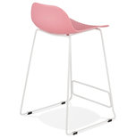 Barkruk SLADE MINI Roze-Wit