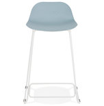 Barkruk SLADE MINI Blauw-Wit