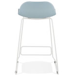 Barkruk SLADE MINI Blauw-Wit