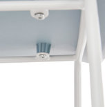 Barkruk SLADE MINI Blauw-Wit