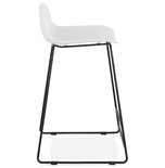 Barkruk SLADE MINI Wit-Zwart