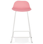 Barkruk SLADE Roze-Wit