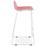 Barkruk SLADE Roze-Wit