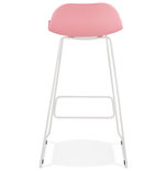 Barkruk SLADE Roze-Wit