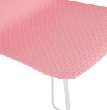 Barkruk SLADE Roze-Wit