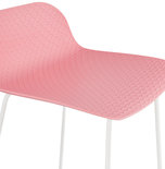 Barkruk SLADE Roze-Wit