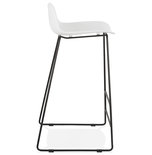 Barkruk SLADE Wit-Zwart