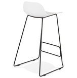 Barkruk SLADE Wit-Zwart