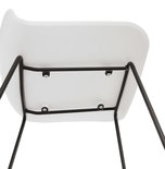 Barkruk SLADE Wit-Zwart