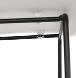 Barkruk SLADE Wit-Zwart