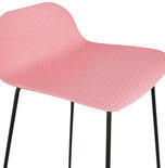 Barkruk SLADE MINI Roze-Zwart
