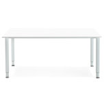 Bureau-Vergadertafel BURO Wit-Wit 160x80cm