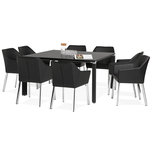 Bureau-Vergadertafel EFYRA Zwart 140,3x140cm