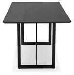 Bureau-Eettafel DORR Zwart 180x90cm