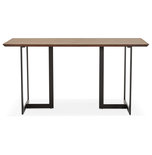 Bureau-Eettafel DORR Walnoot 150x70cm