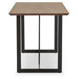 Bureau-Eettafel DORR Walnoot 150x70cm
