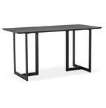 Bureau-Eettafel DORR Zwart 150x70cm