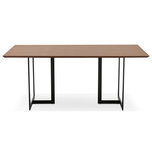 Bureau-Eettafel DORR Walnoot 180x90cm