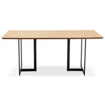 Bureau-Eettafel DORR Naturel 180x90cm