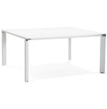 Bureau-Vergadertafel EFYRA Wit-Wit 160x160cm