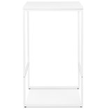 Bartafel MILLIE Wit-Wit 60x60x102cm