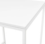Bartafel MILLIE Wit-Wit 60x60x102cm