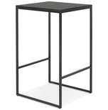 Bartafel MILLIE Zwart-Zwart 60x60x102cm