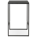 Bartafel MILLIE Zwart-Zwart 60x60x102cm