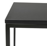 Bartafel MILLIE Zwart-Zwart 60x60x102cm