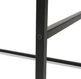 Bartafel MILLIE Zwart-Zwart 60x60x102cm