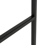 Bartafel MILLIE Zwart-Zwart 60x60x102cm