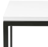 Bartafel MILLIE Wit-Zwart 60x60x102cm