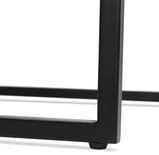 Bartafel MILLIE Wit-Zwart 60x60x102cm