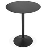 Bartafel PINCHO Zwart 90x90x110cm