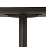 Bartafel PINCHO Zwart 90x90x110cm