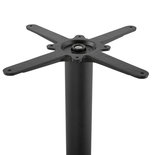Bartafel PINCHO Zwart 90x90x110cm