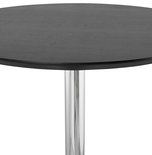 Bartafel ATAA Zwart 90x90x110cm