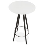 Bartafel DEBOO Wit-Zwart 60x60x110cm