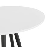 Bartafel DEBOO Wit-Zwart 60x60x110cm