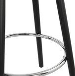 Bartafel DEBOO Wit-Zwart 60x60x110cm