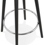 Bartafel DEBOO Wit-Zwart 60x60x110cm