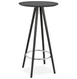 Bartafel DEBOO Zwart-Zwart 60x60x110cm