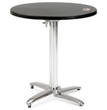 Tafelblad HORECA Rond Zwart 70x2,6cm