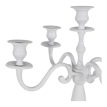 Kandelaar Classic alu wit 78cm