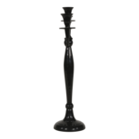 Kandelaar Susila alu zwart 40cm
