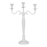 Kandelaar Susila alu wit 40cm