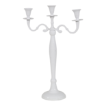 Kandelaar Susila alu wit 40cm
