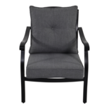 Gietaluminium lounge stoel Queens