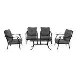 Gietaluminium lounge stoel Queens
