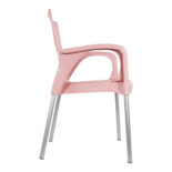 Stapelstoel Bella roze